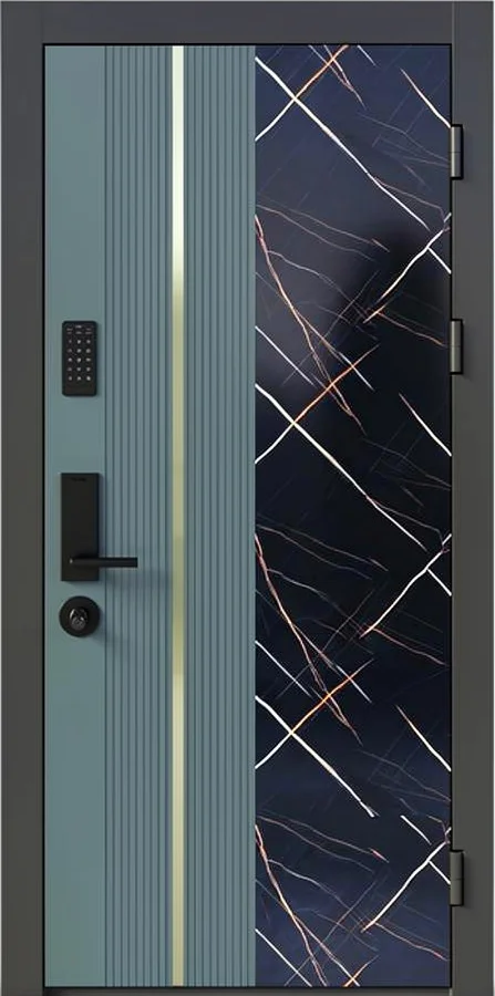 Входная дверь Mercury-14 (Порошковое напыление / МДФ Филенчатый)