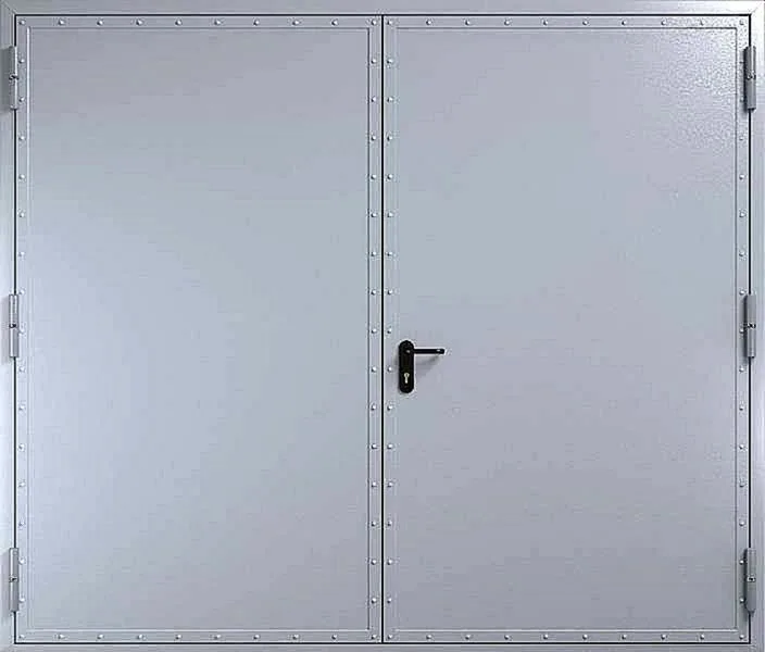Противопожарные ворота Fenix-4 (Нитроэмаль) - внешняя сторона